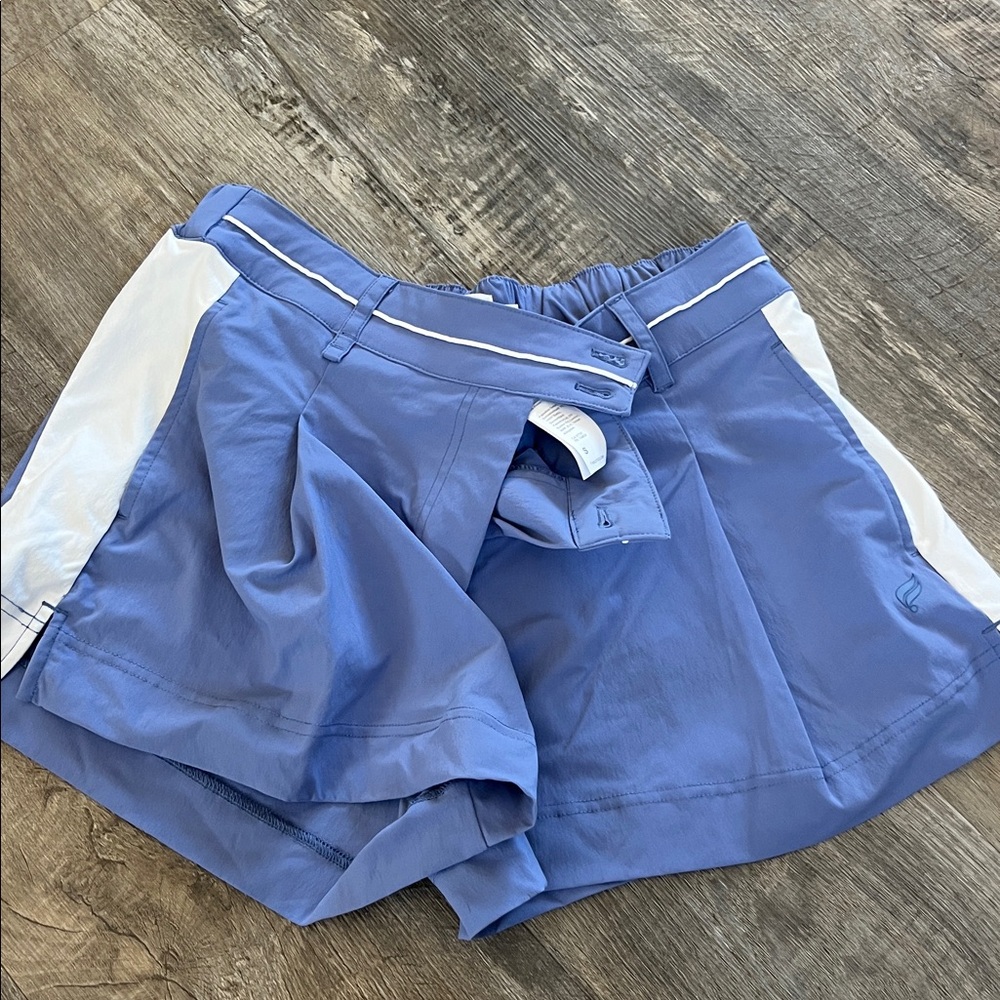 Fabletics Blue and White Women's Shorts